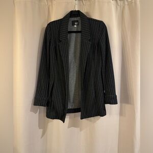 Women's Black Pinstripe KUT Jacket